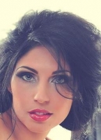 Going for a dramatic yet elegant look with this makeup and a big, voluminous up-do to compliment the makeup on Jesika. Jesika-Hair and Makeup Model